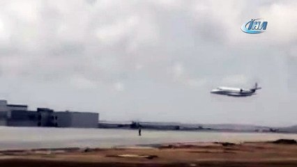 Üçüncü havalimanı pistinde ilk uçuş