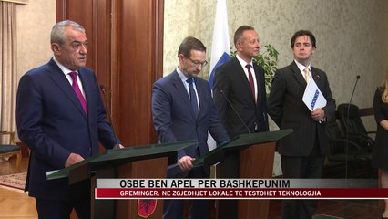 OSBE bën apel për bashkëpunim - News, Lajme - Vizion Plus