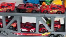 Pixaer Cars The Haulers with Mack Lightning McQueen Chick Hicks The King and More