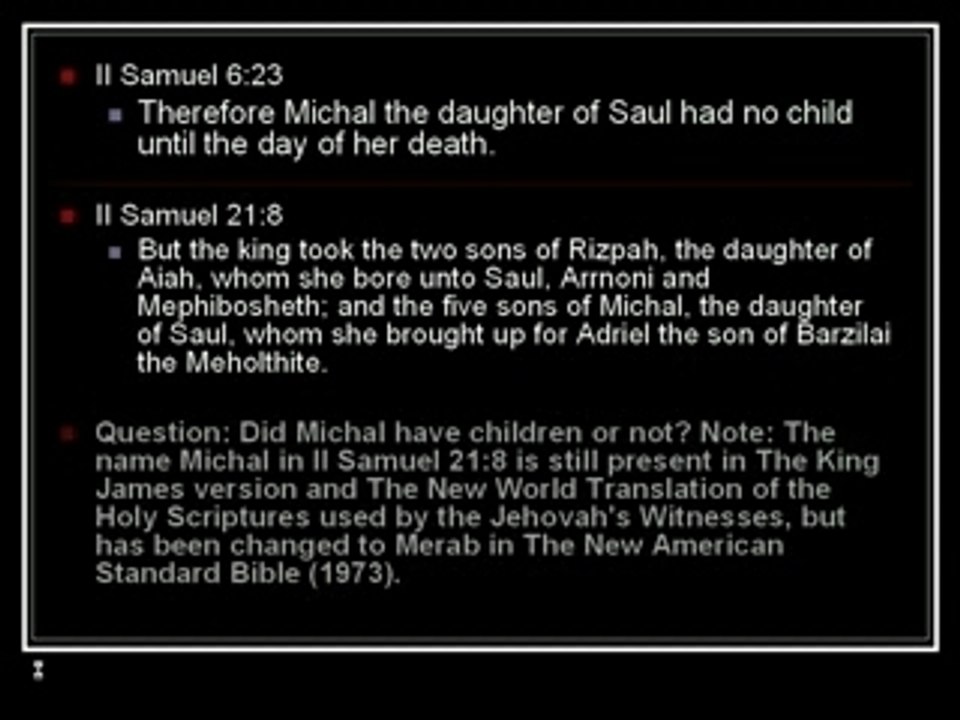 Contradictions in the Bible - Jesus is Not GOD nor Son of Go