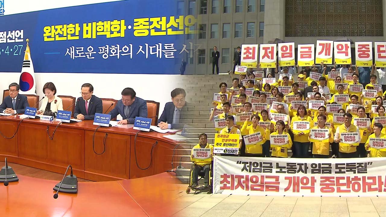 여권, '최저임금 후폭풍' 고심...정의당 "대통령 거부권 행사" / YTN