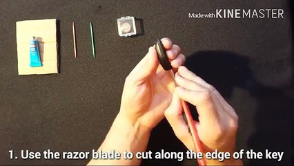 Changing the battery in a BMW key fob or replacing the BMW key battery