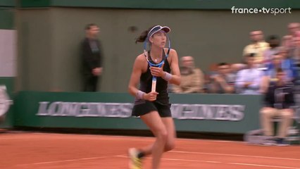Roland-Garros : Au filet Muguruza est la patronne !