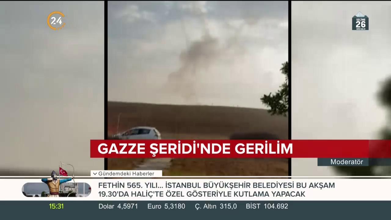 Gazze şeridinde gerilim