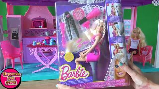 Распаковка Барби татуировки для волос новая игрушка обзор Hair Tattoos Barbie Mattel