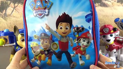 Pat Patrouille Sac à Dos Surprise avec Elisa Paw Patrol Lunch Bag Jouets #Unboxing