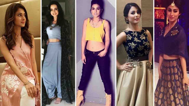 Hina Khan, Mouni Roy, Jennifer वो TV actresses जिनका स्टाइल लाता हैं नया फैशन ट्रेंड | Boldsky