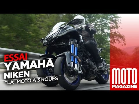 Yamaha Niken - l'incroyable essai par Moto Magazine