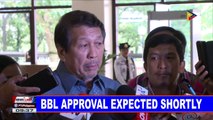 NEWS: BBL approval expected shortly