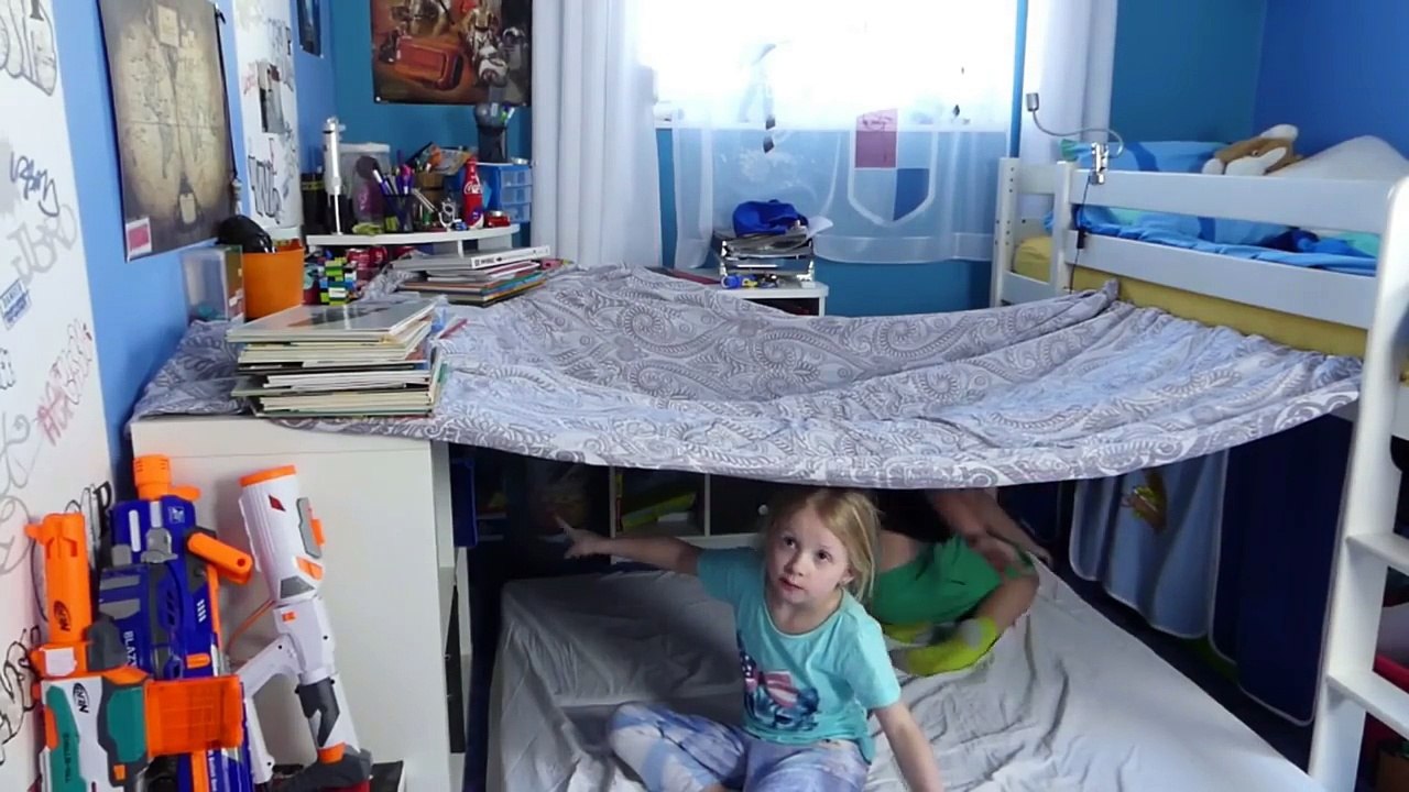 ROOM TOUR  ma CABANE dans ma Chambre