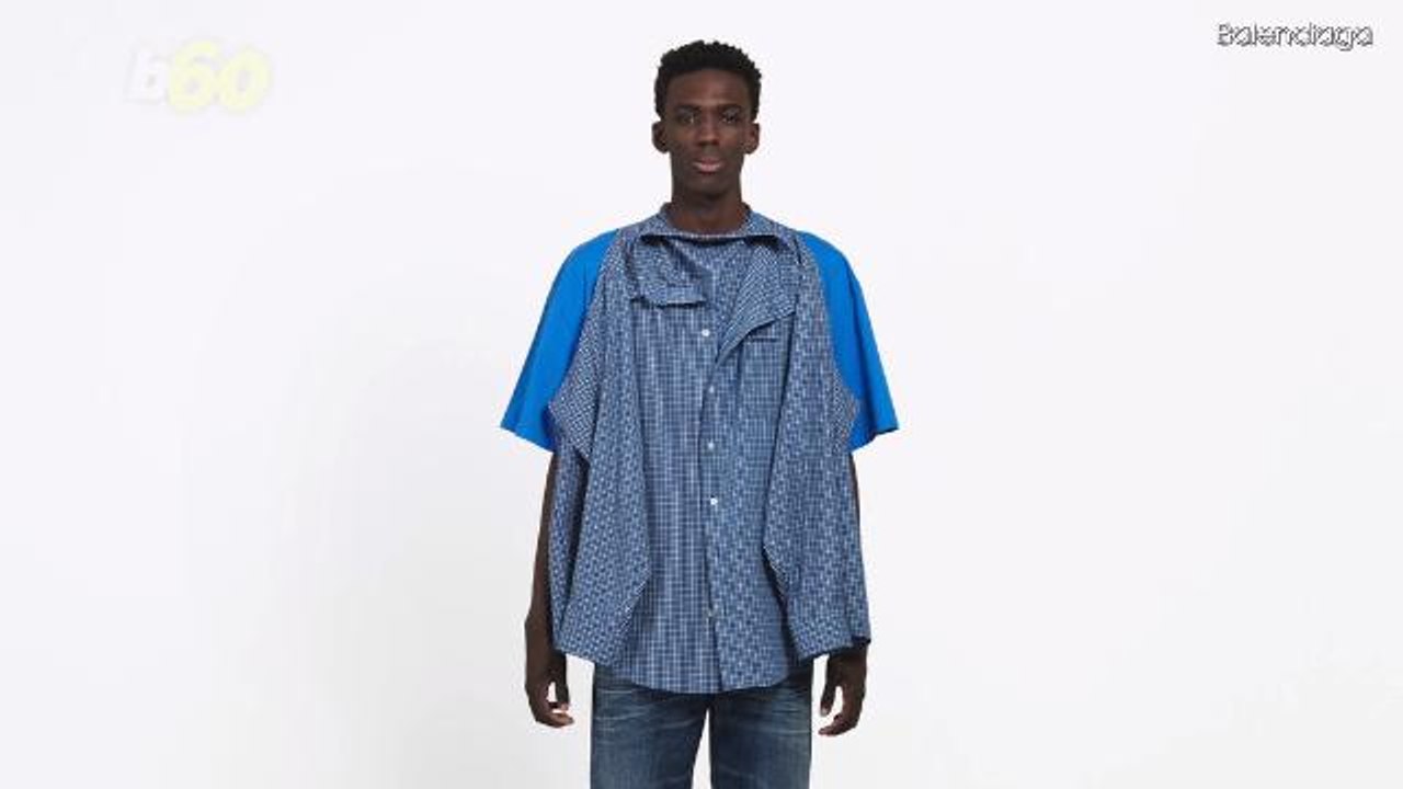 Balenciaga's $1290 T-Shirt Shirt Baffles People Who Wear Shirts