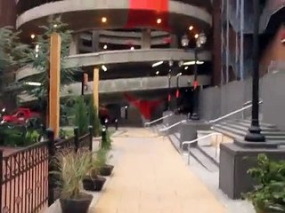 Astonishing 30 Meter Optical Illusion By Felice Varini