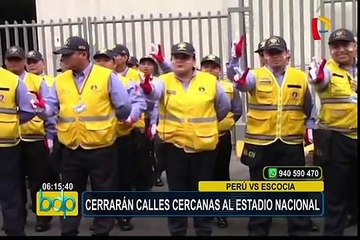 Metropolitano amplia su servicio por partido de la Bicolor ante Escocia