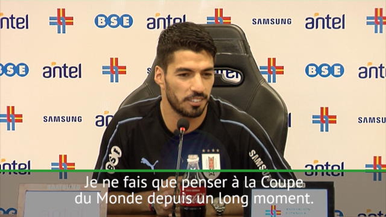 Transferts - Suarez : "Les rumeurs ? Je ne pense qu'à la Coupe du Monde"