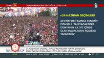 Cumhurbaşkanı Erdoğan, Çorlu mitinginde