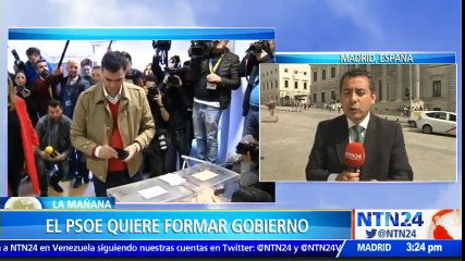 Líder de PSOE quiere buscar consenso para que salga adelante moción de censura contra Rajoy