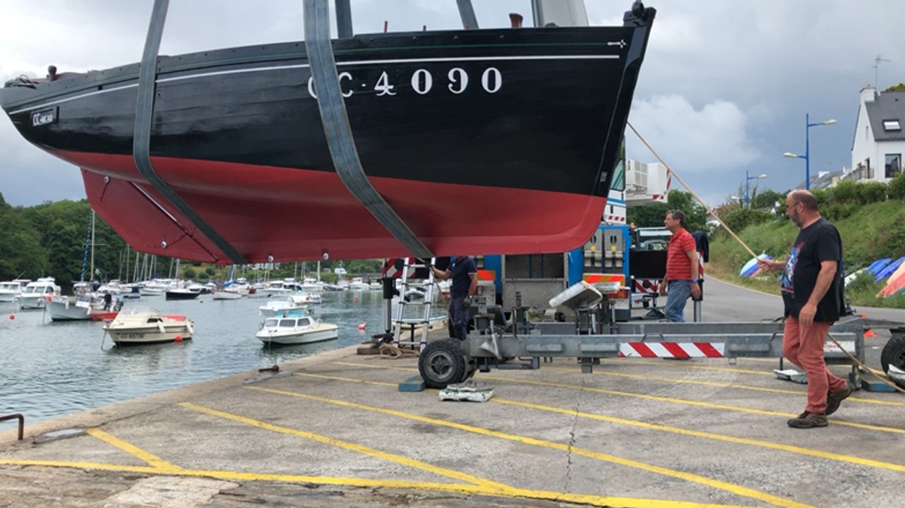 Le Rigolo remis à l’eau