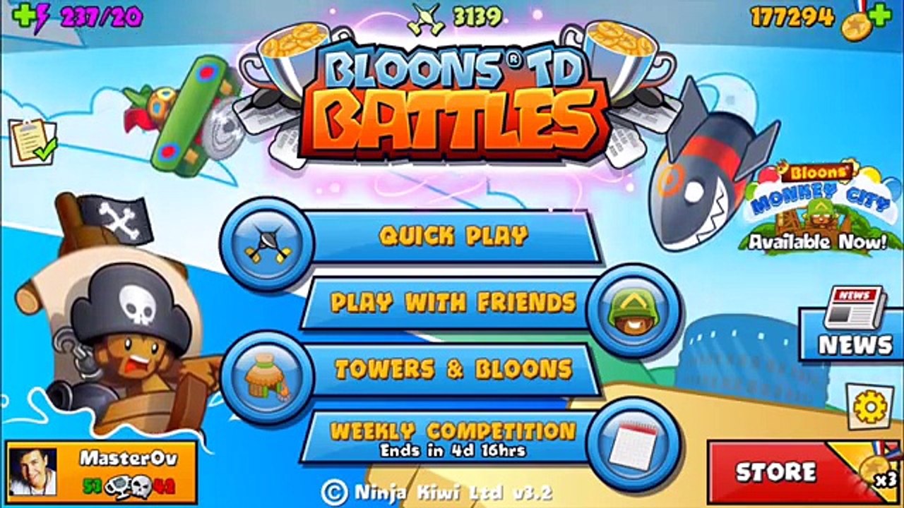 Bloons TD Battles - SPENDING SO MUCH CASH & BANANAS BANANZA MODE! - GET MONEY FAST IN BTD BATTLES!