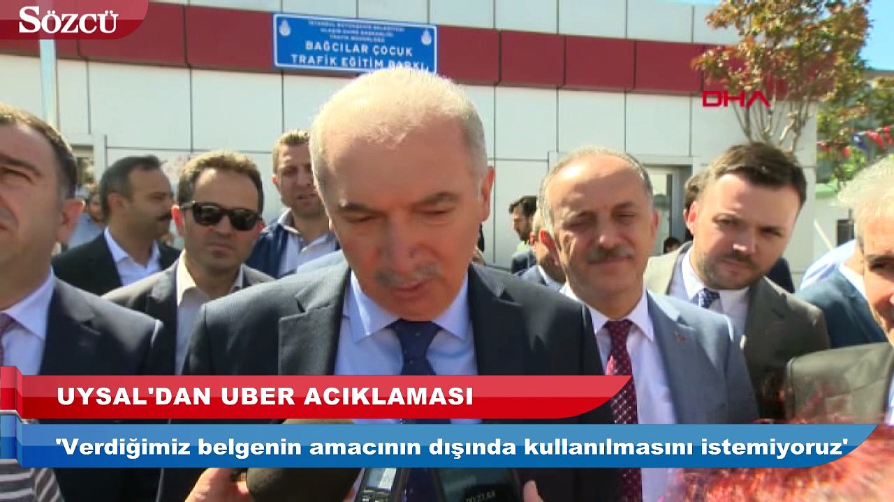 İBB Başkanı Mevlüt Uysal’dan Uber açıklaması