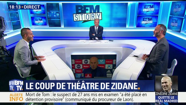 Coup de théâtre: Zinédine Zidane quitte le Real Madrid (1/2)