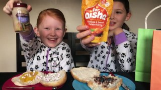 FAMILY FRIDAY CHALLENGE #3!! This week Isabelle and Esmé take on the SANDWICH CHALLENGE!!!