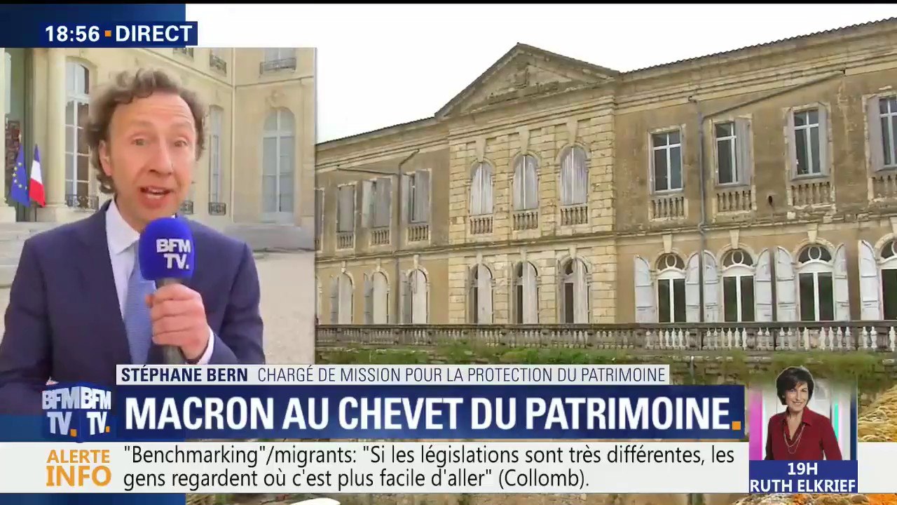 Loto du patrimoine: "Le patrimoine représente 60 milliards d'euros dans le PIB", justifie Stéphane Bern