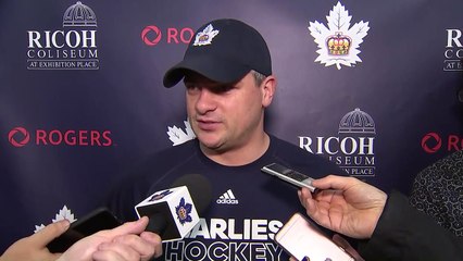 Marlies Practice: Sheldon Keefe - May 29, 2018
