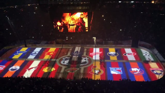 Spectaculaire début de match de Hockey à Las Vegas - Golden Knights Stanley Cup