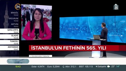 İstanbul'un fethinin 565. Yılı