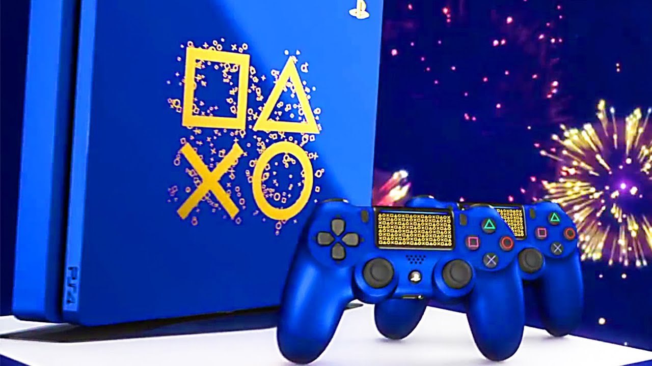 Nouvelle Console PS4 En Edition Limitée "Days Of Play"