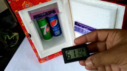 How to make a Mini  Refrigerator  (  Low cost DIY)