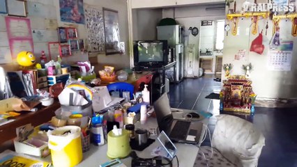 Monitor Lizard Caught After Raiding Kitchen