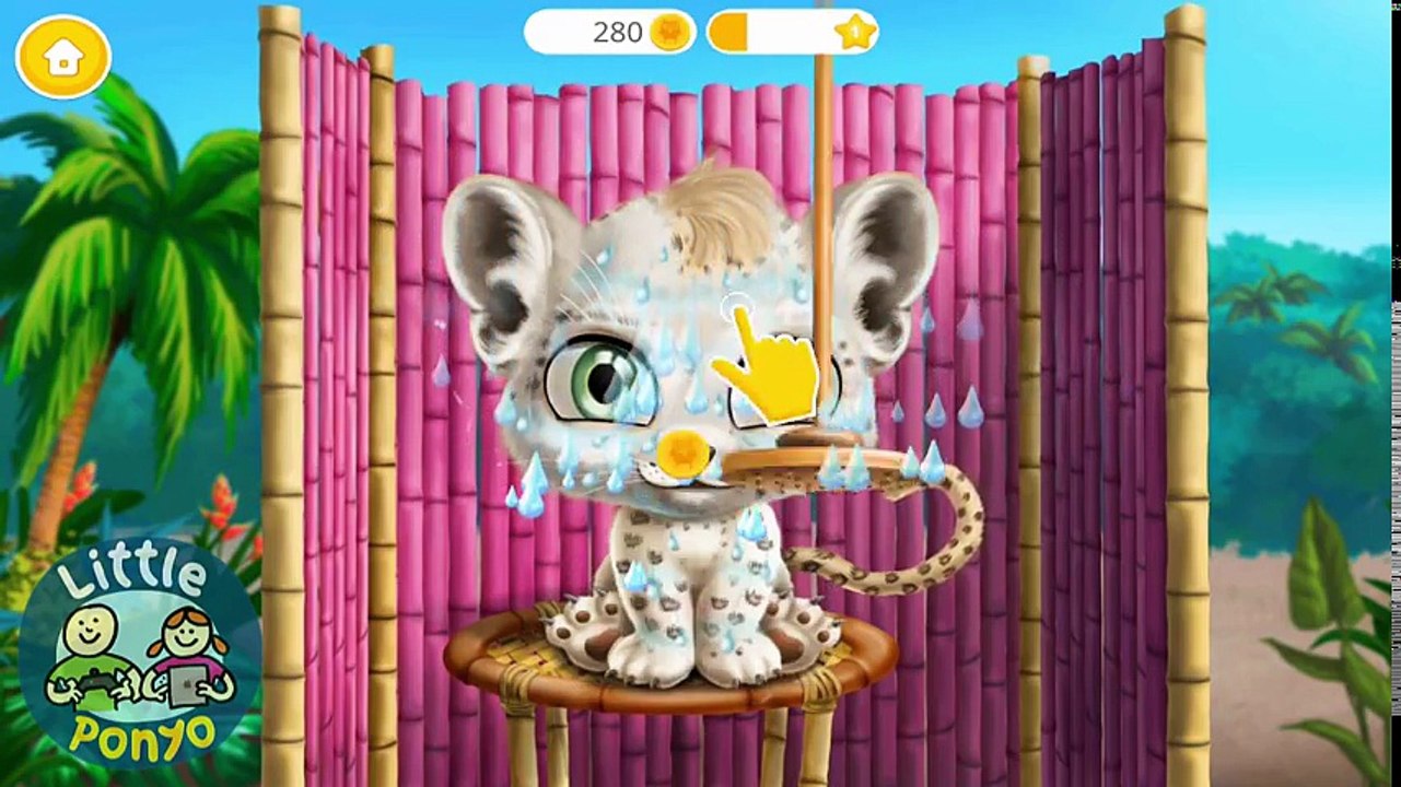 Fun Animals Care - Baby Jungle Animal Makeover Kids Games   Learn Colors & Hair Salon Games For Kids