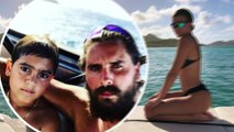 Sofia Richie flaunts her figure in a barely there bikini on St Barts vacation with Scott Disick and his three kids