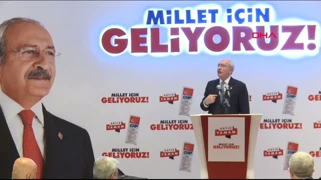 Kahramanmaraş CHP Genel Başkanı Kılıçdaroğlu İftar Programına Katıldı