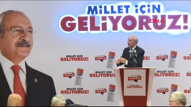 Kahramanmaraş CHP Genel Başkanı Kılıçdaroğlu İftar Programına Katıldı