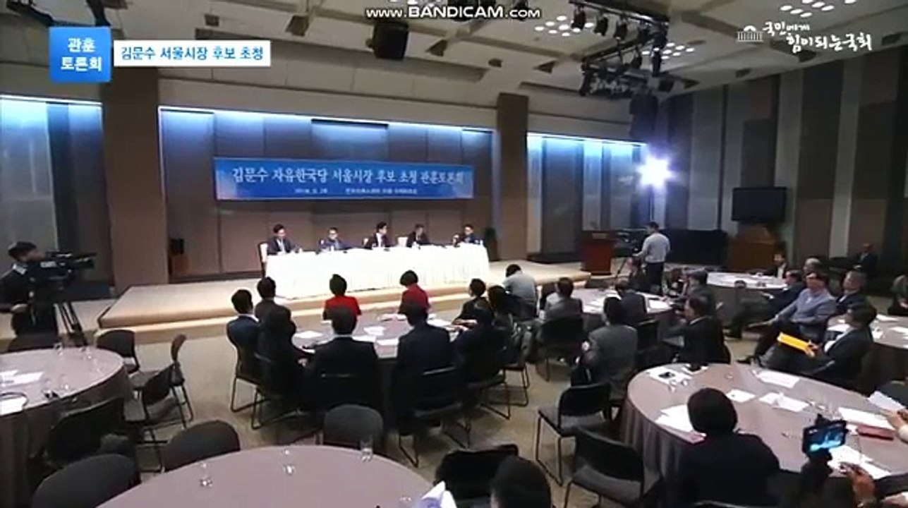 "문재인을 어떻게 평가하냐"는 패널의 질문에 김문수, 대박 답변을 연발하다!