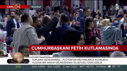 Cumhurbaşkanı Fetih kutlamasında