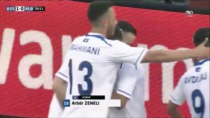 1-0 Arbër Zeneli Goal International  Friendly - 29.05.2018 Kosovo 1-0 Albania
