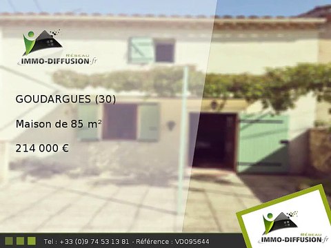 Maison A vendre Goudargues 85m2 - proximité centre village