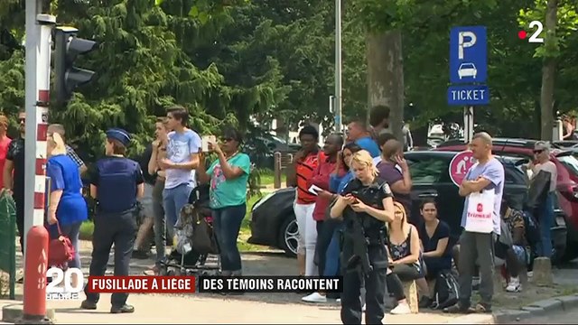 Fusillade à Liège : des témoins racontent des scènes de panique