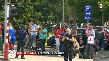 Fusillade à Liège : des témoins racontent des scènes de panique