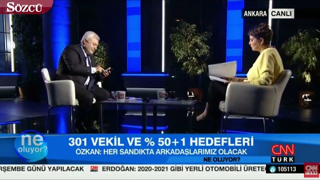 Tuncay Özkan, Şirin Payzın'a ders verdi