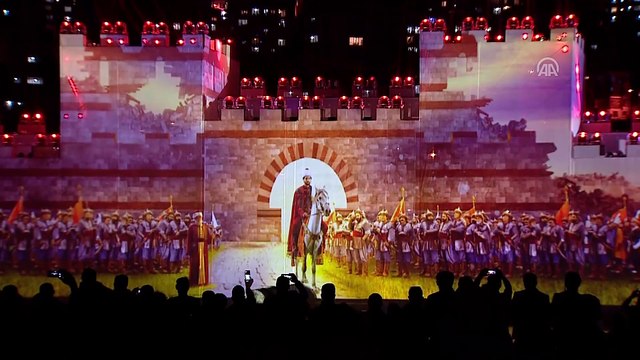 İstanbul'un Fethi'nin 565. yılı görkemli bir törenle kutlandı - 'Özel Fetih Gösterisi' (4) - İSTANBUL