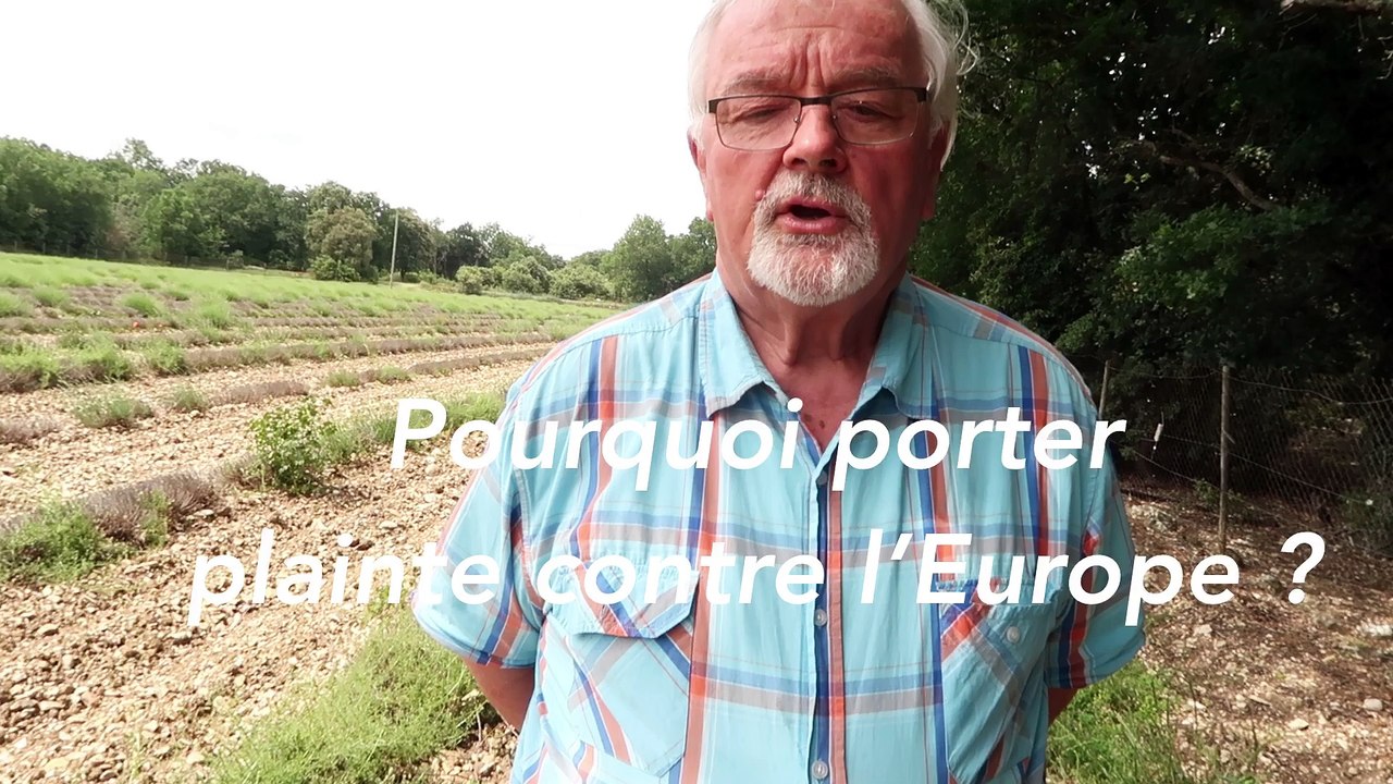 Drôme : un lavandiculteur de Grignan attaque l’Europe à cause du climat