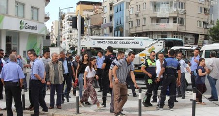 Seçim Standı Kaçak Diyerek Kaldırmak İsteyen Zabıtalar ile İyi Partililer Birbirine Girdi