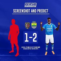 Screenshotmu adalah prediksi dan prediksimu adalah peluangmu dapetin T-shirt keren. Ikuti kuisnya di @persibmerchstore. Buru!#PERSIBday