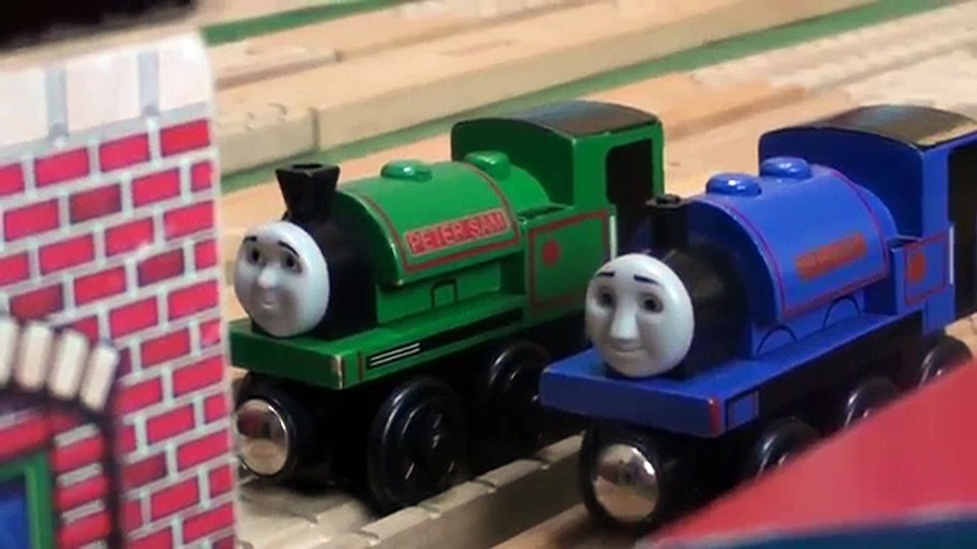 wooden railway sir handel