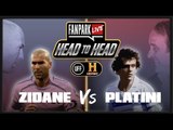 Zidane vs Platini - FanPark Head To Head With HISTORY