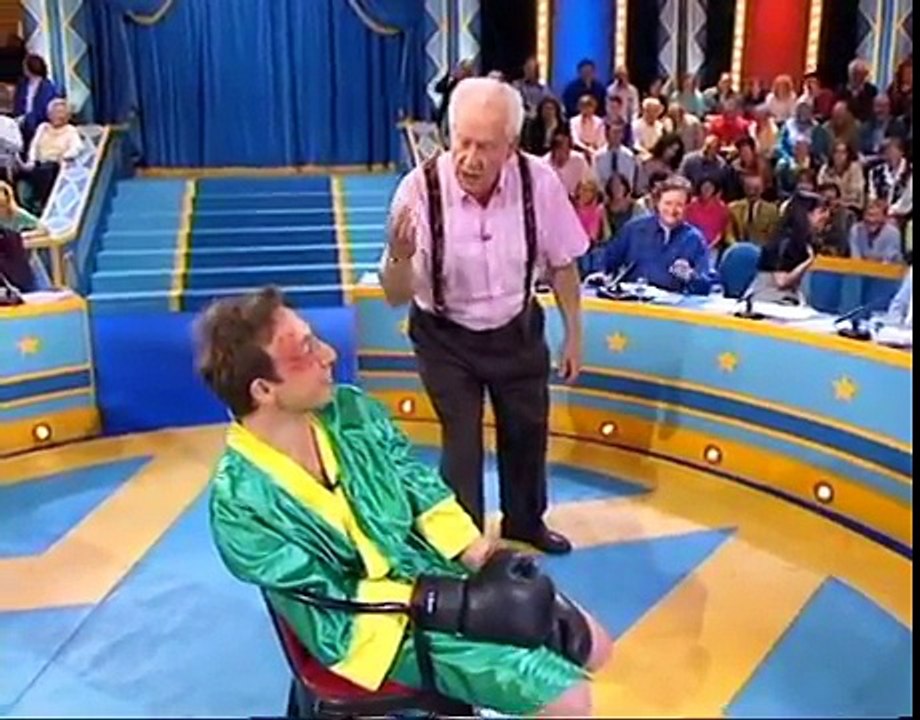 Le boxeur avec Pierre Bellemare et Stéphane Bern